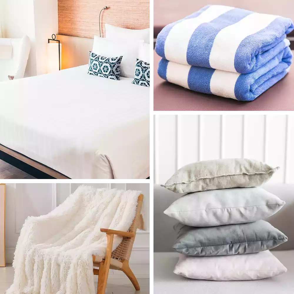 Textiles-Towel-pillow-bed sheet-puffy blanket